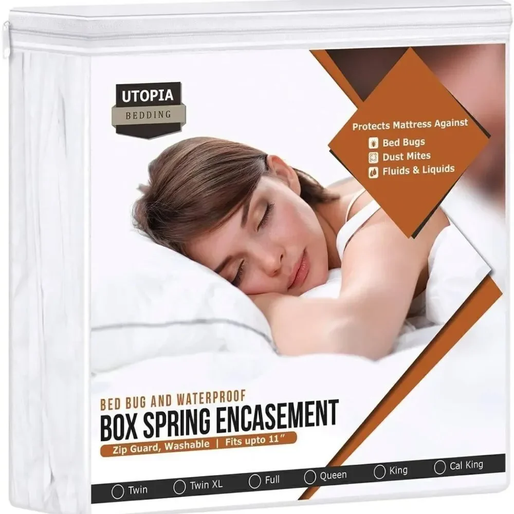 Box spring encasement waterproof